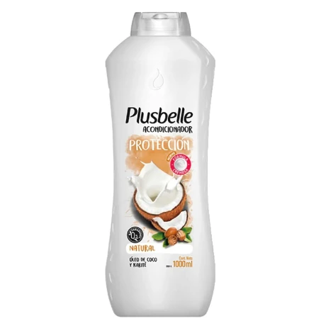 ACONDICIONADOR FRASCO PLUSBELLE 1LT PROTEC.NATURAL ACONDICIONADOR FRASCO PLUSBELLE 1LT PROTEC.NATURAL