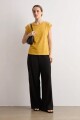Remera puntilla de broderie maiz