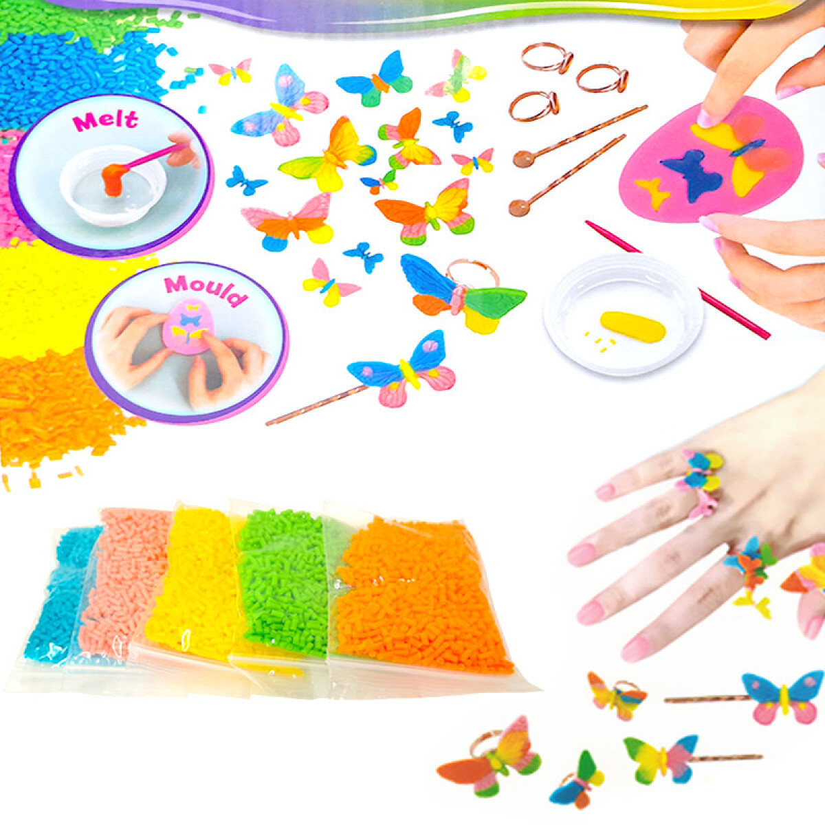 Set de arte y pintura + accesorios - Set De Arte Y Pintura + Accesorios 