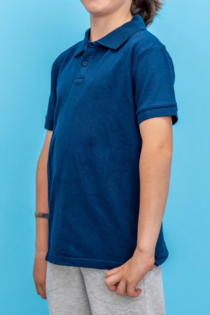 Camiseta polo Azul
