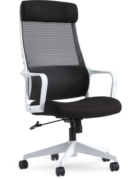 Silla de oficina HEDENSTED tela negro/bl Silla de oficina HEDENSTED tela negro/bl