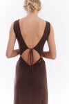 Vestido Nocta Marrón