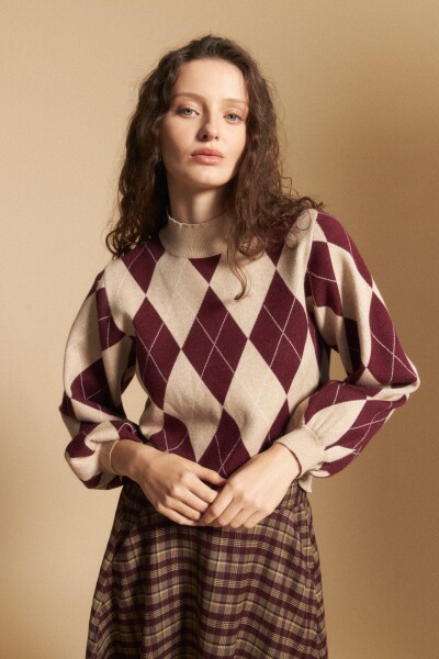 POLERA CRISTAL Beige Melange