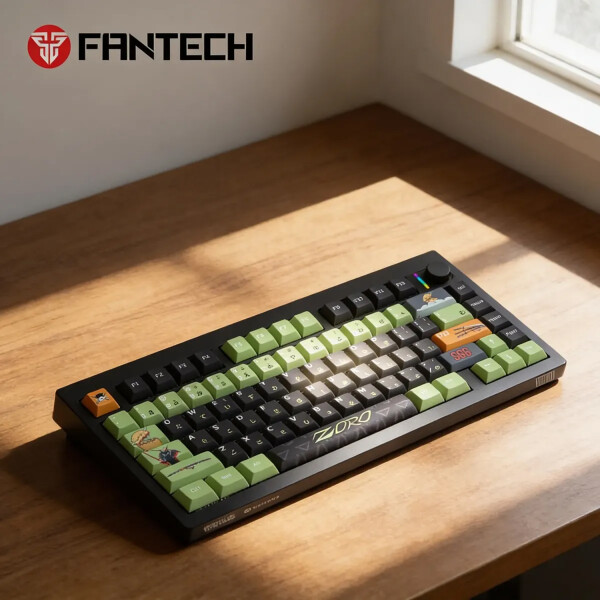 Teclado Mecánico Fantech Maxfit8 One Piece Mk921 NEGRO