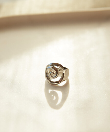 ANILLO ESPIRAL SILVER