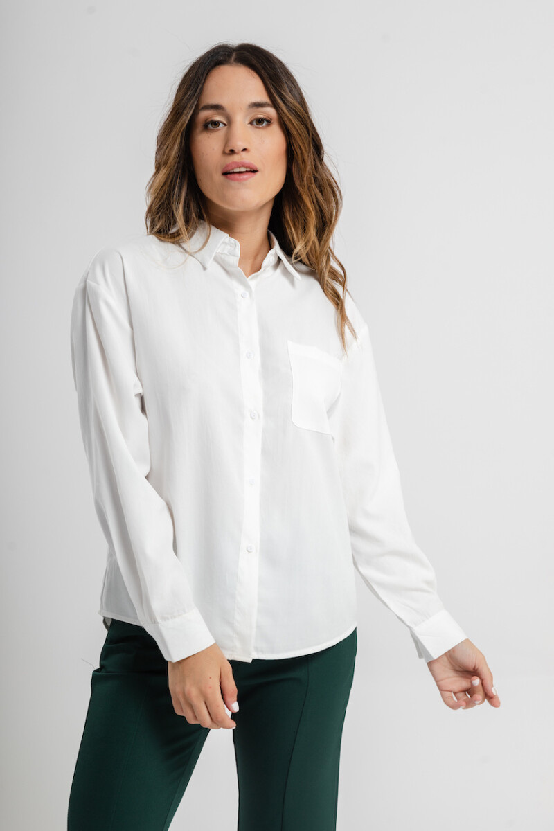 CAMISA BEIJING - BLANCO 