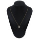 Dije en oro 18k amarillo con zirconia Dije en oro 18k amarillo con zirconia