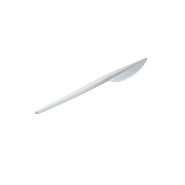 CUCHILLO DESCARTABLE. 16 CMS BLANCO BLANCO