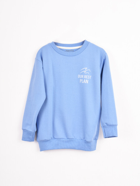 BUZO PLAN AZUL ELECTRICO