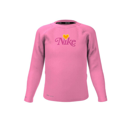 Remera Long Sleeve Hydrogua de Niña Rosado