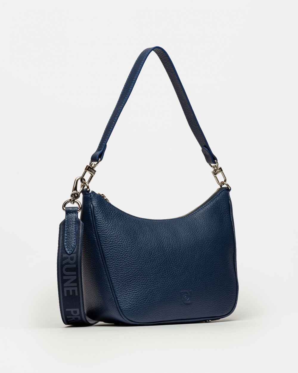Bandolera Venice en cuero graneado Marine Blue