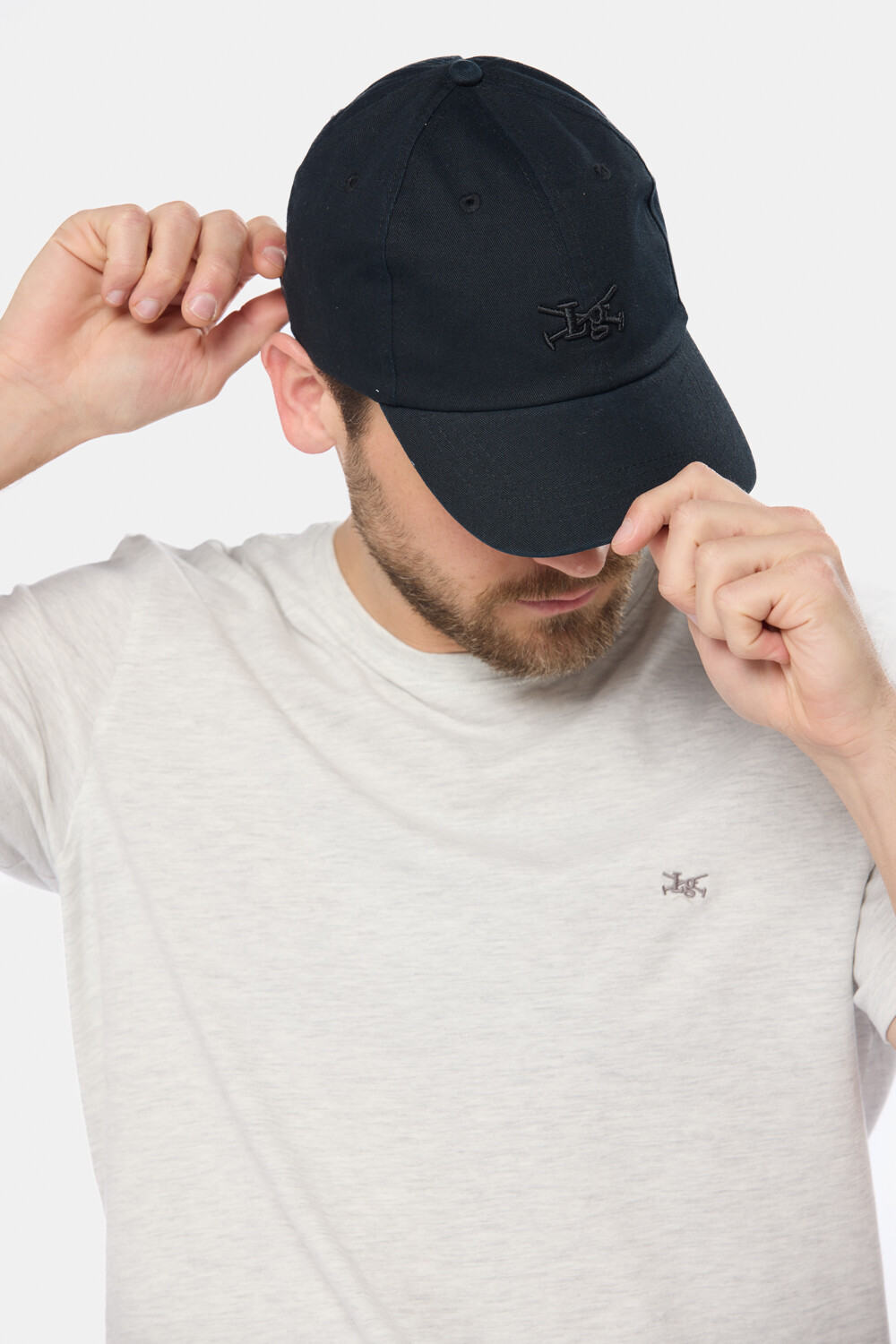 GORRO DE LONA Negro