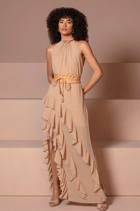 Vestido Artemis Beige Beige