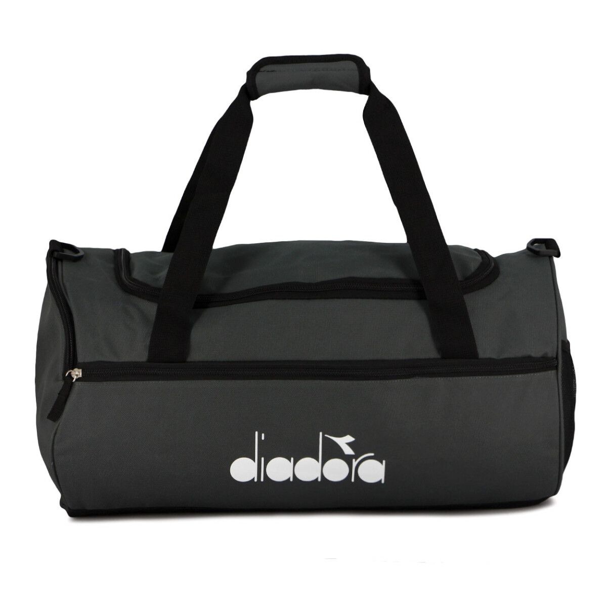 Bolso Deportivo Diadora Gym Bag - Gris-Blanco 