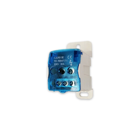 Repartidor 1P-6 80A Entr:1x16mm² Sal:4x6+2x16mm² CE3030