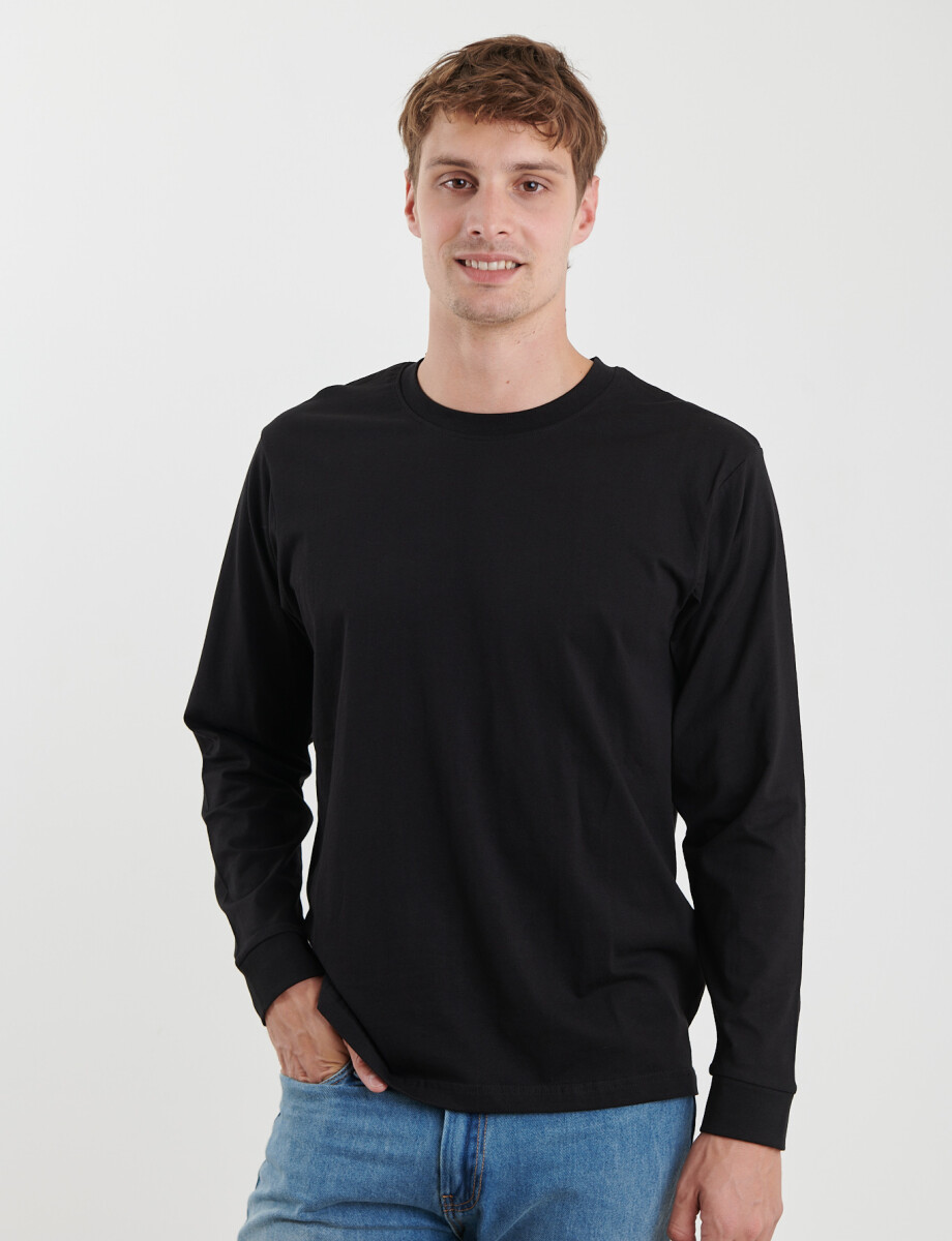520682 T-SHIRT HARRINGTON LABEL Negro