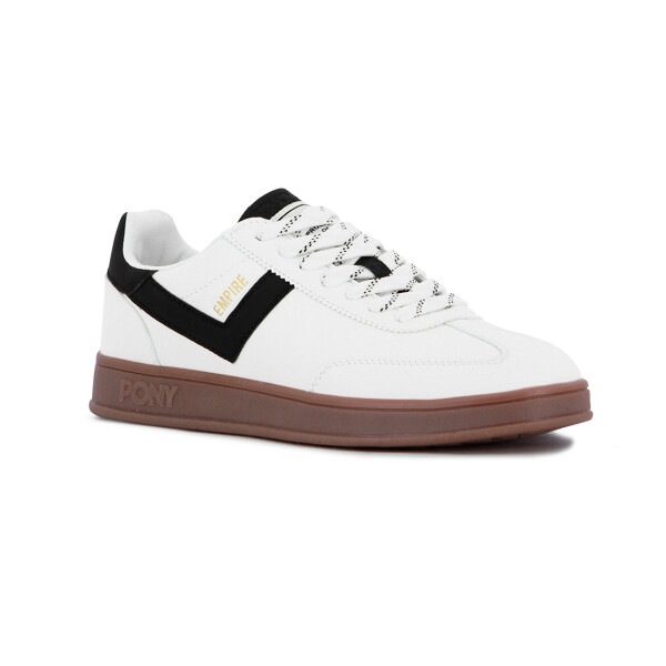 Pony Casual Empire Unisex - Blanco/Negro Blanco-Negro