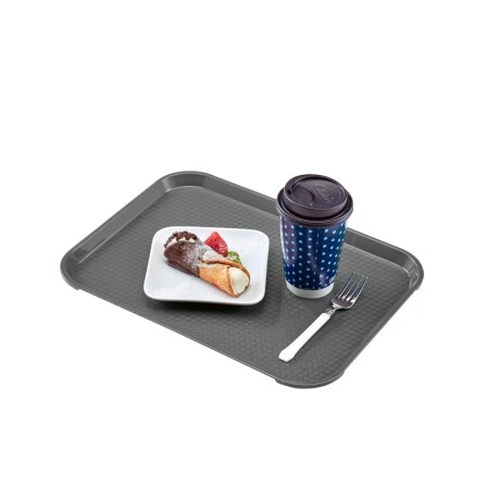 Bandeja autoservicio 35x45cm Polipropileno Gris Bandeja autoservicio 35x45cm Polipropileno Gris