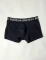 Boxer de algodon con lycra liso Fresh Negro