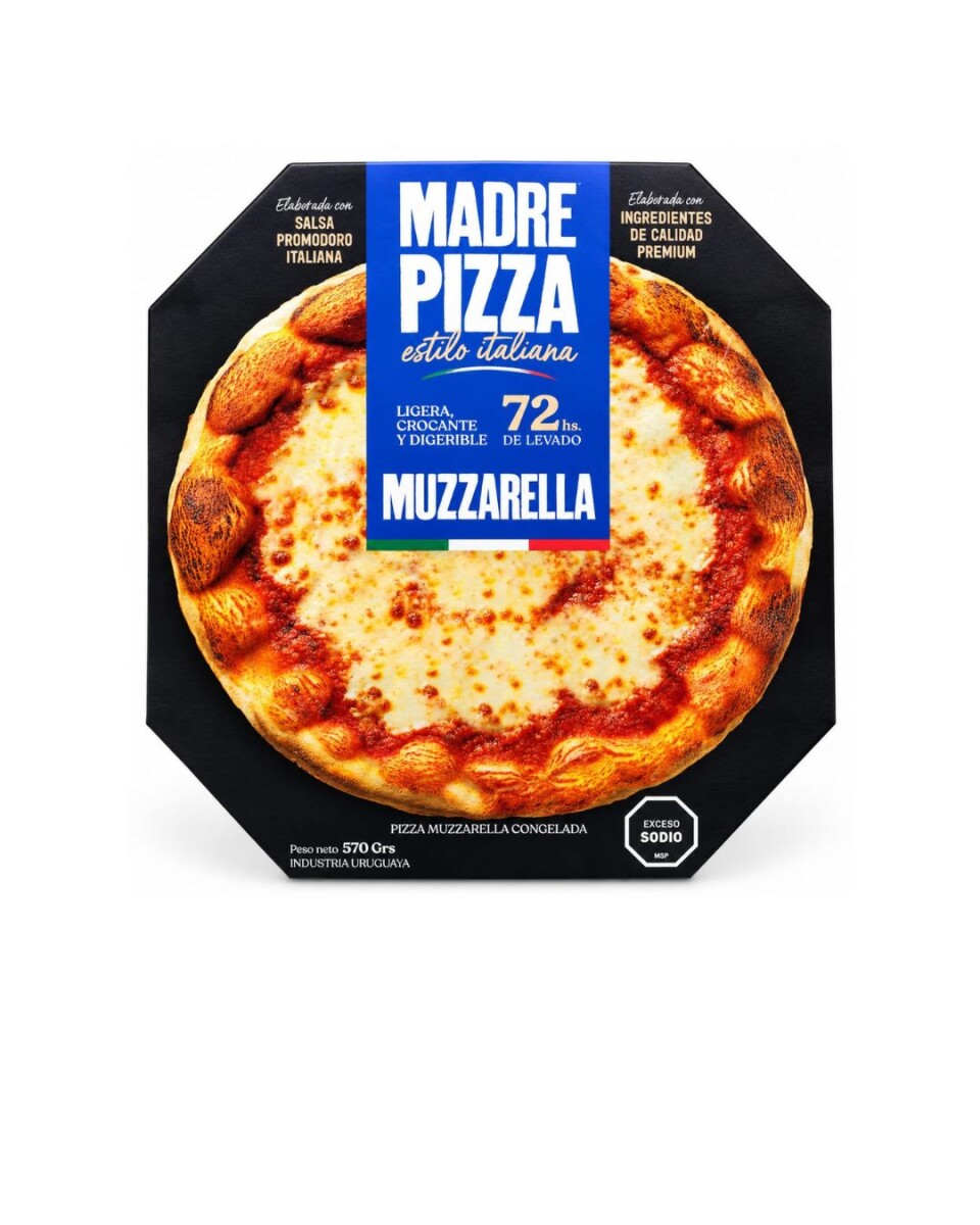 PIZZA MUZZARELLA 570GRS MADREPAN 