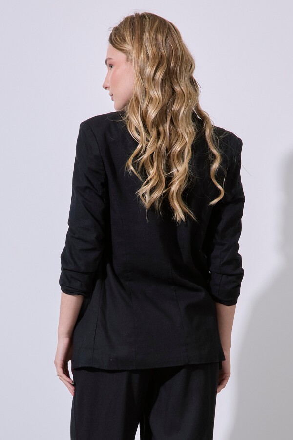 Blazer Lino NEGRO