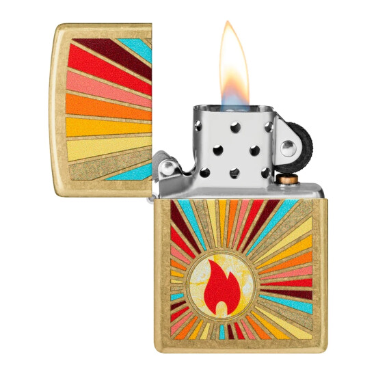 Encendedor ZIPPO 46957 C/Diseño Dorado 0