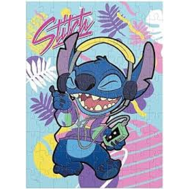 Rompecabezas Disney Stitch con Terciopelo 48 pcs Rompecabezas Disney Stitch con Terciopelo 48 pcs