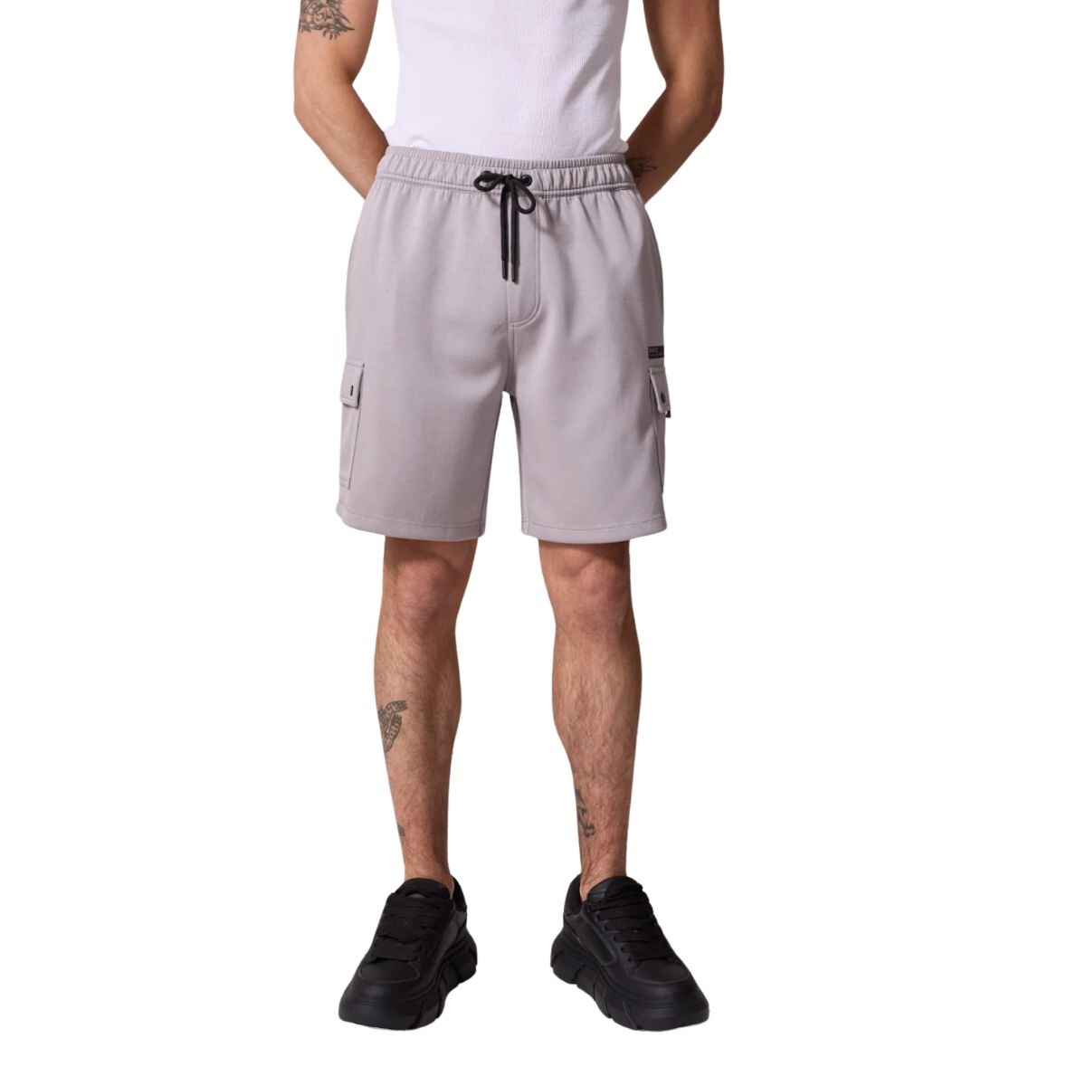 SHORT GIANI XS-XXL - GRIS CLARO 