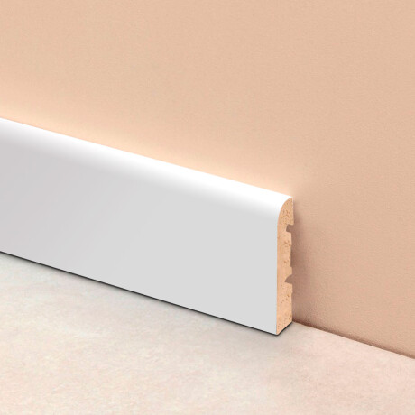 Zocalo Pvc Espuma Alta Densidad Blanco 15X7X270Cm GAMAS DE BLANCO