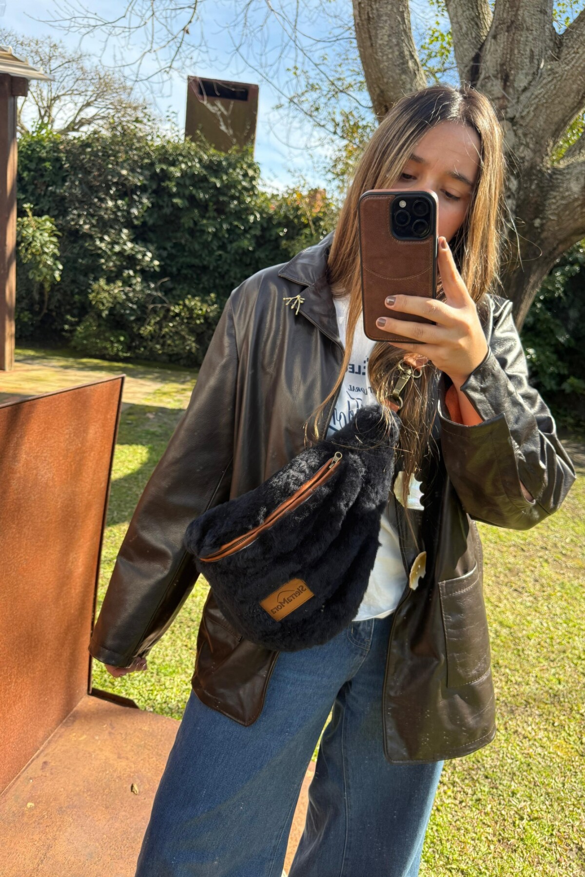 Winter Fanny Pack Azul Marino