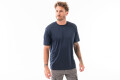 REMERA DRY FIT CUELLO BASE Azul