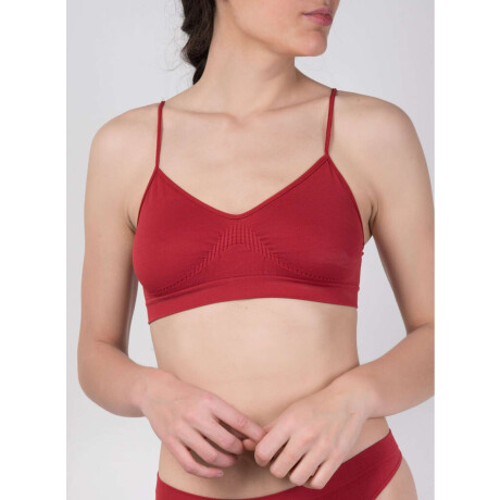 Soutien bretel fino prili Rojo tomate