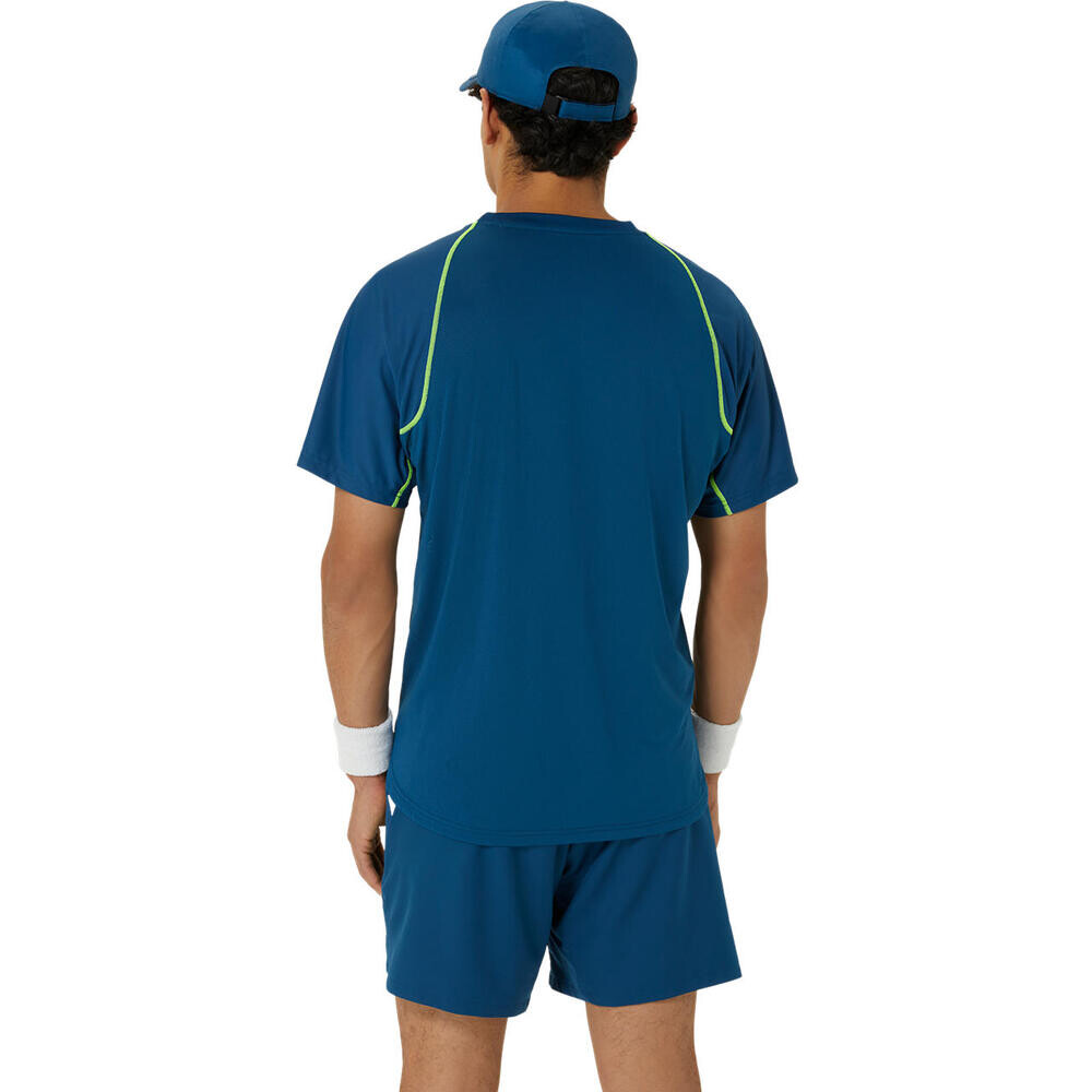 Men Match Actibreeze Ss Top - Hombre Mako Blue