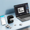 Mini impresora etiquetadora térmica portátil M110 negro