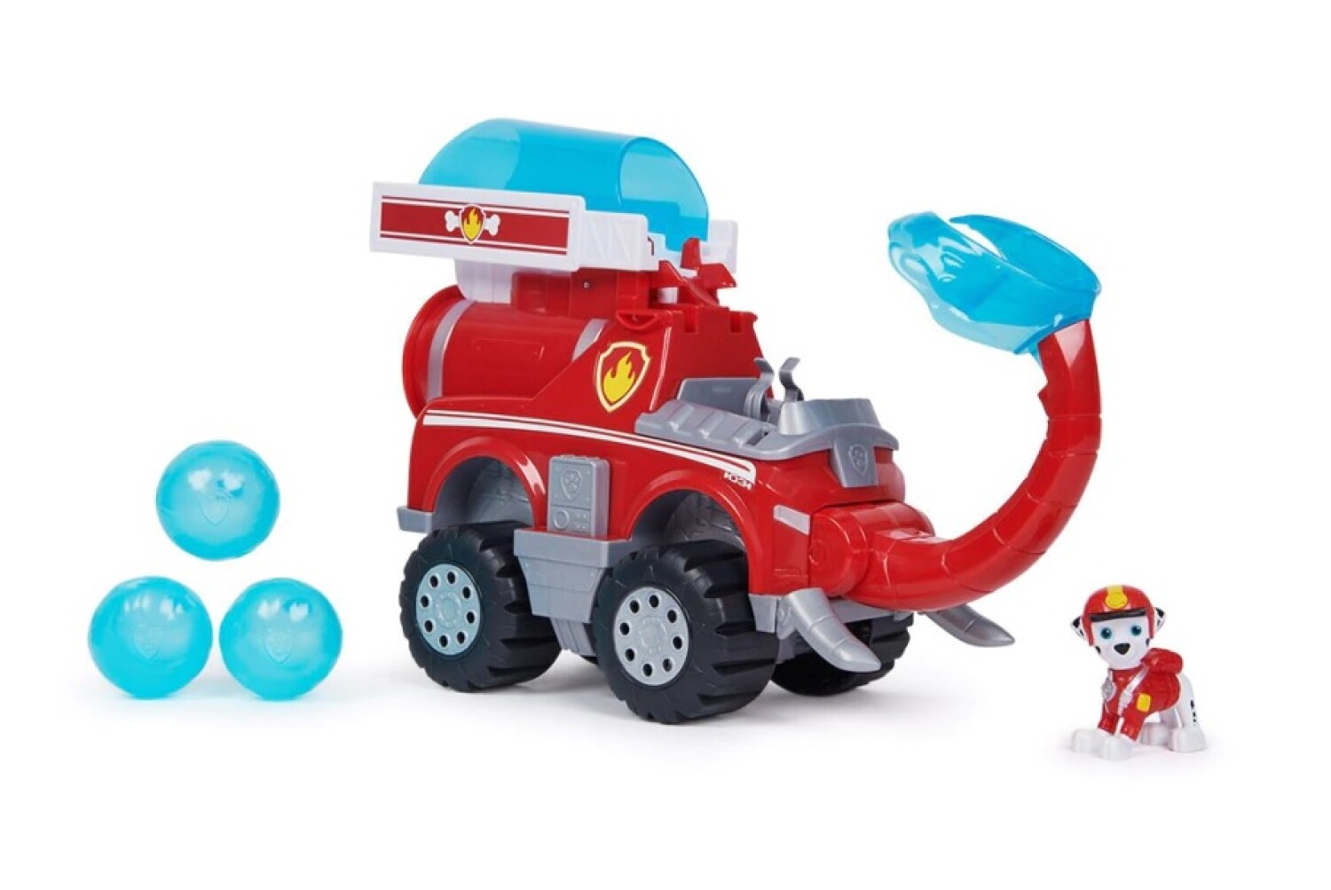 PAW Patrol Jungle Pups Camión de bomberos de elefante Marshall