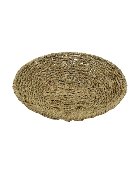 BANDEJA REDONDA D25/13xH6CMS FIBRA NATURAL BANDEJA REDONDA D25/13xH6CMS FIBRA NATURAL