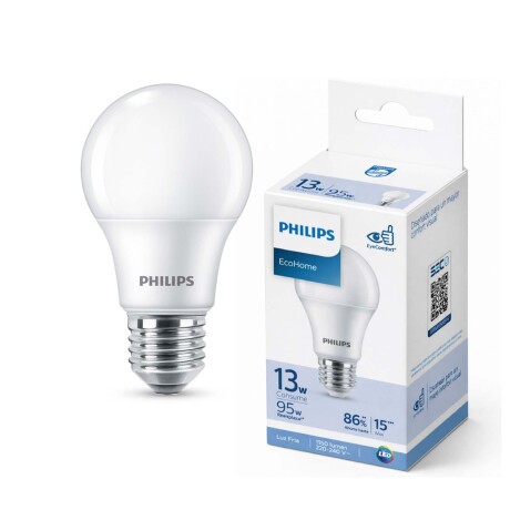 LÁMPARA LEDBULB PHILIPS METAL E27 13W FRÍA
