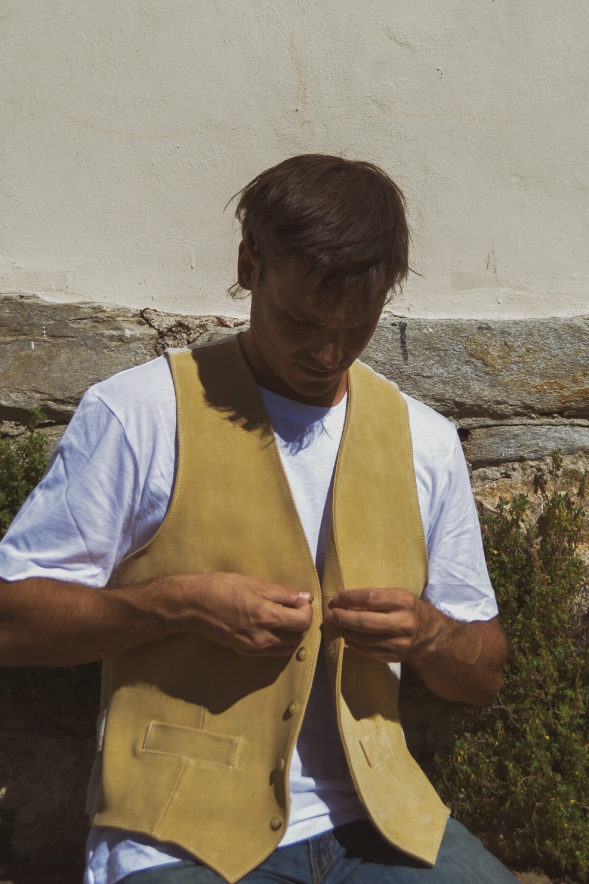 Chaleco Serrano Beige