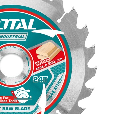 Set 2 discos 7 1/4" p sierra circular 24 dientes total TAC2331853 Set 2 discos 7 1/4" p sierra circular 24 dientes total TAC2331853