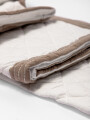 Cubrecama 1 Plaza Microfibra Washed Blanco