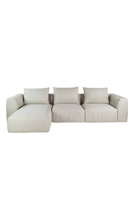 CORSO SOFA CORSO CHAISE IZQUIERDO 296X105X80CM TELA BEIGE