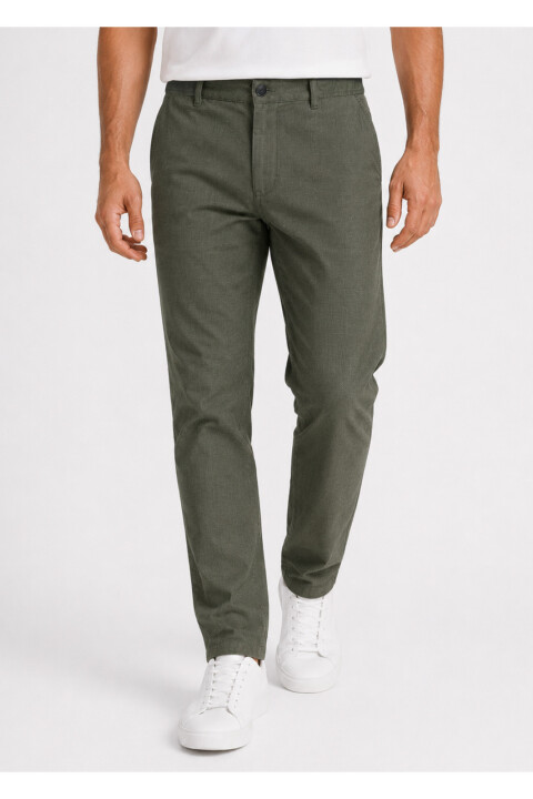 Pantalón Arrow Lino Algodón VERDE