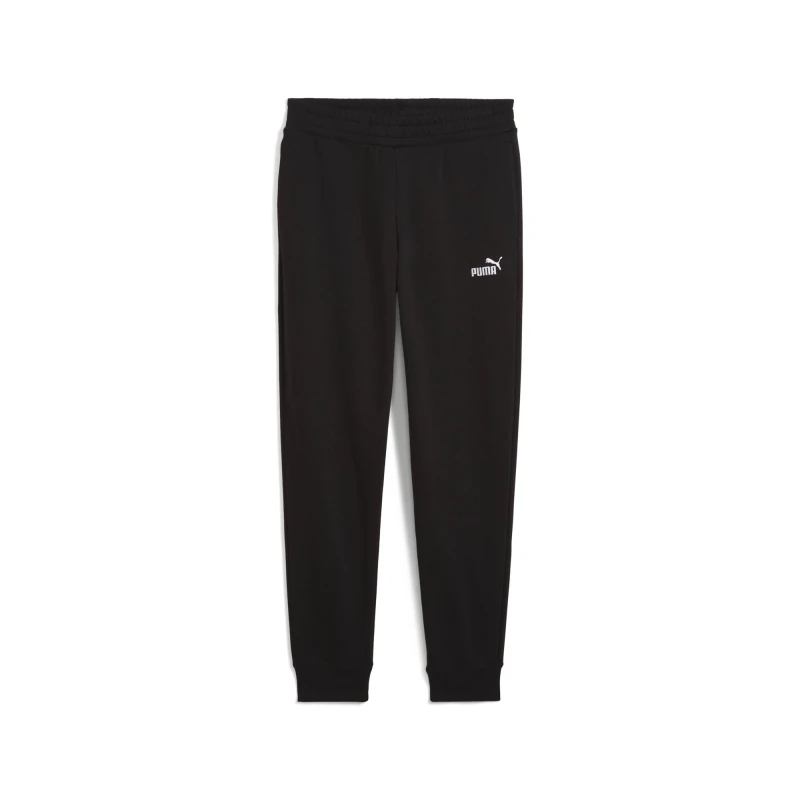 Pantalón Largo Ess Small No. 1 Logo Sweatpants Felpa Chupín de Mujer Negro