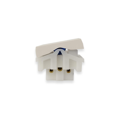 Interruptor unipolar luminoso blanco SK3210