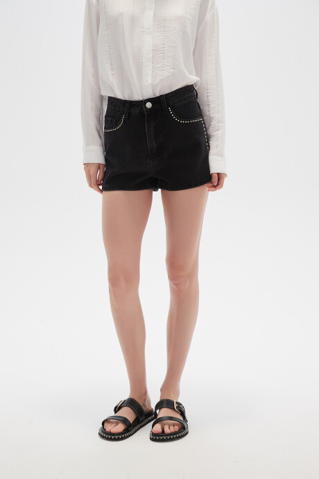 Short Sheridan Gris Oscuro