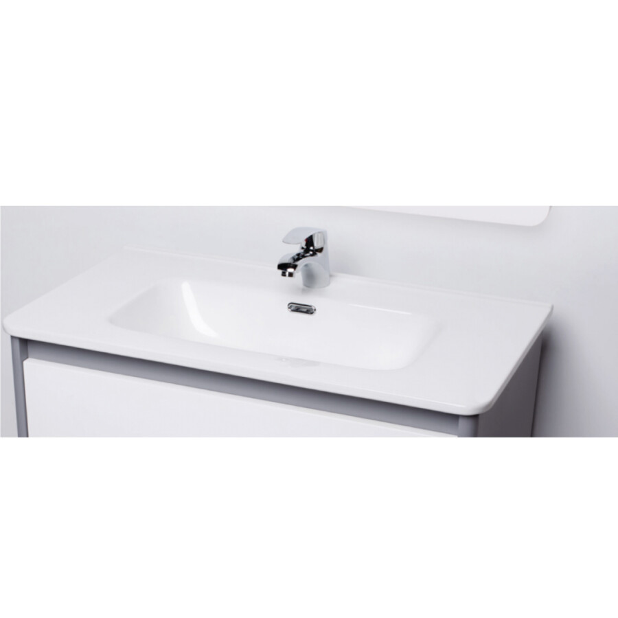 Mesada Lavatorio Curvo 60 Blanco Mesada Lavatorio Curvo 60 Blanco