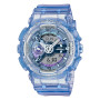 Reloj CASIO G-SHOCK GMAS110VW-6ADR en Resina Azul Esfera 49mm 0