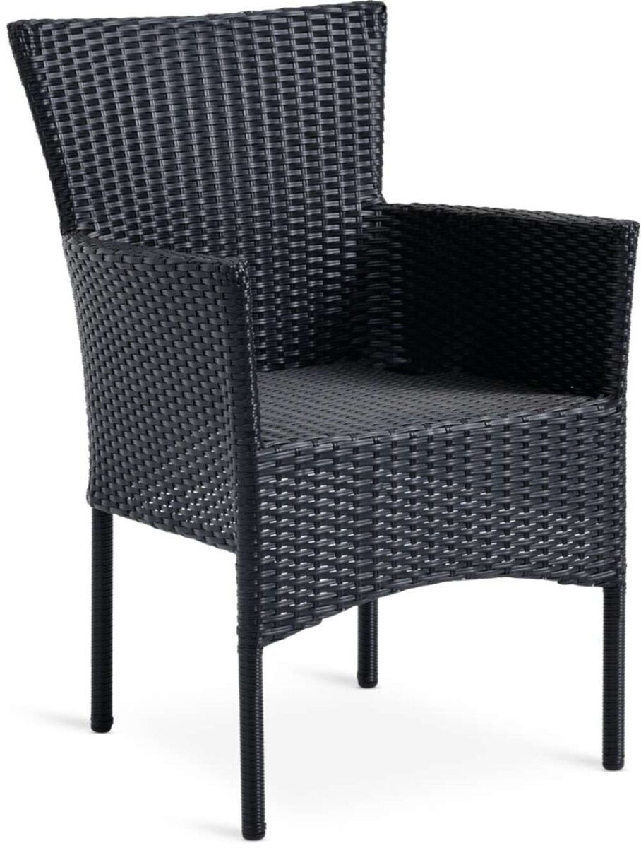 Silla apilable AIDT negro - Negro 