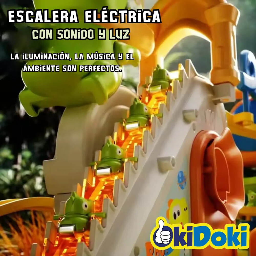 Pista de dinos con luz y sonido Pista de dinos con luz y sonido