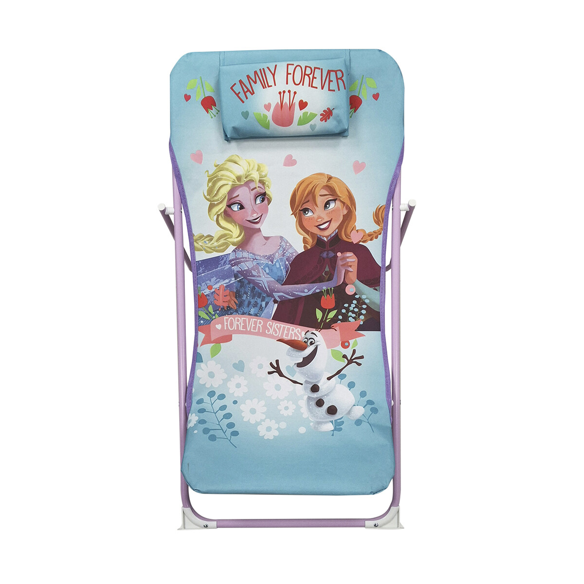 Silla Reposera Frozen Disney 3 Niveles Y Broche Seguridad 